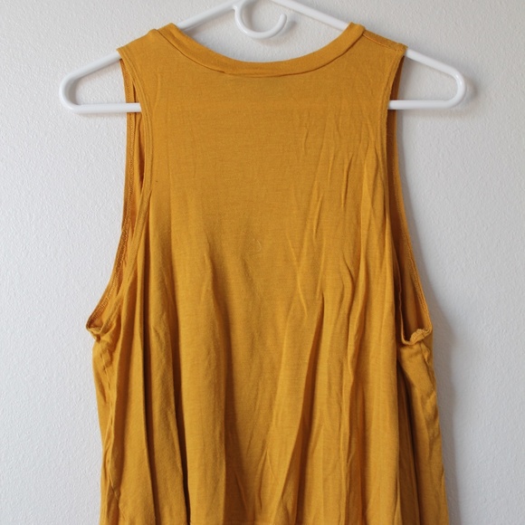 Mustard "Honey" Muscle Tank - Picture 2 of 4